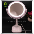 2017 hot new product bluetooth speaker music makeup mirror with LED light